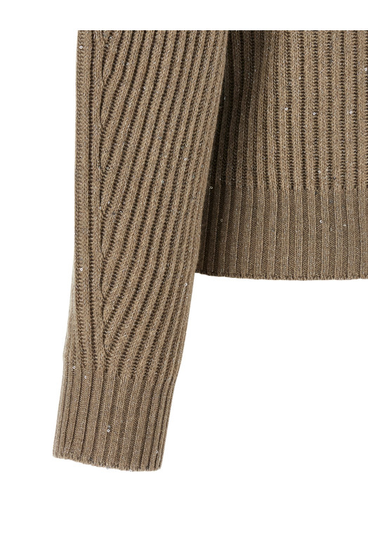 'Sparkling' sweater Beige