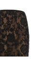 'Black Lace Midi' skirt Black