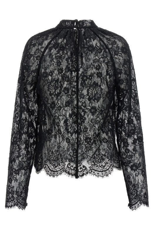 Блузка «Black Lace» Черная PF26032TABBLACK