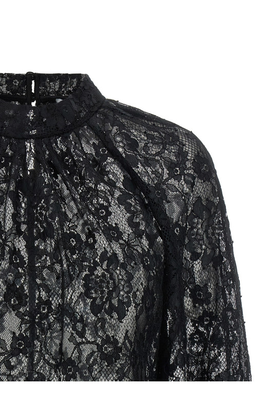 Блузка «Black Lace» Черная PF26032TABBLACK
