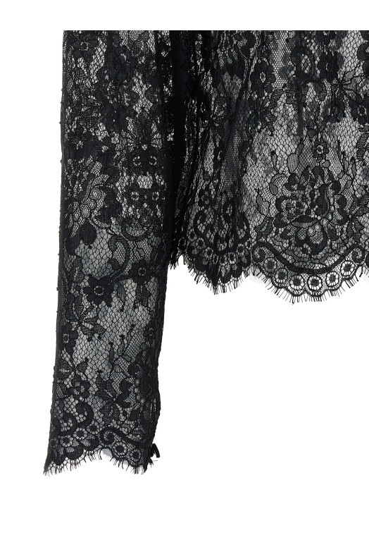 Блузка «Black Lace» Черная PF26032TABBLACK