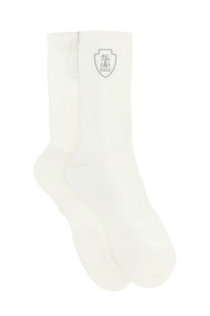 'Tennis' logo tights White