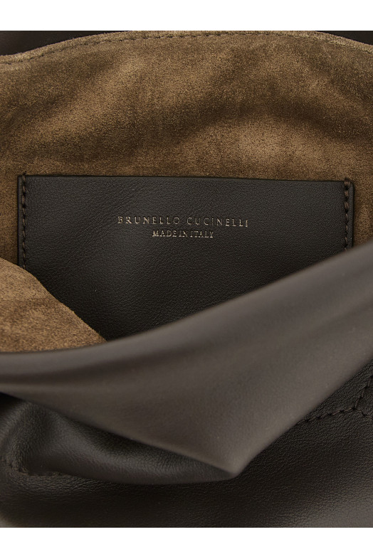 'BC Duo' pouch Brown