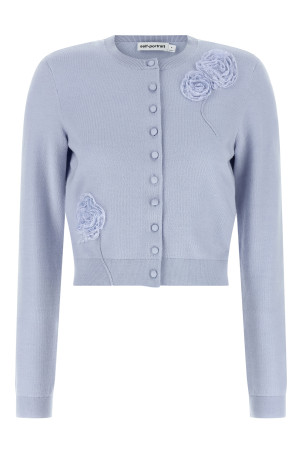 'Blue Flower Knit' cardigan BLUE