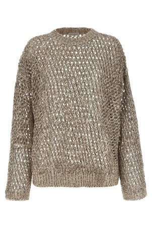 'Dazzling Chiné' sweater Beige