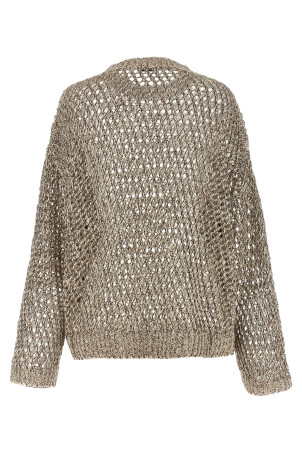 'Dazzling Chiné' sweater Beige