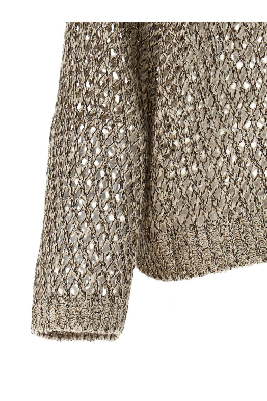 'Dazzling Chiné' sweater Beige