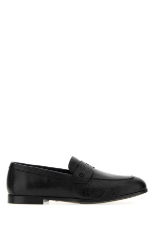 Black leather Tiberio loafers Black SALVATORE FERRAGAMO (02A723791719)