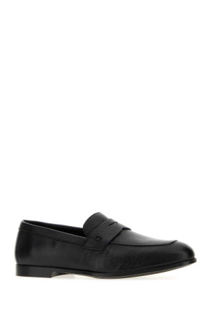 Black leather Tiberio loafers Black SALVATORE FERRAGAMO (02A723791719)