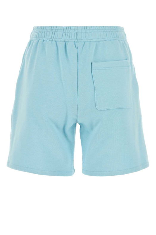 Light-blue cotton shorts VERSACE (10143011A10157)