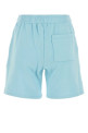 Light-blue cotton shorts VERSACE (10143011A10157)