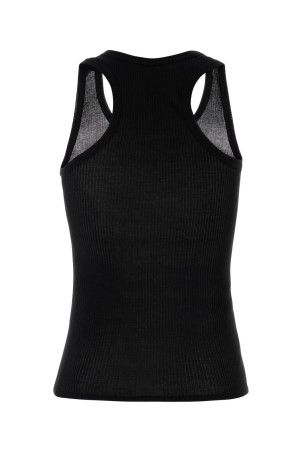 Black cotton Cendrea tank top Black THE ROW (10977K776)