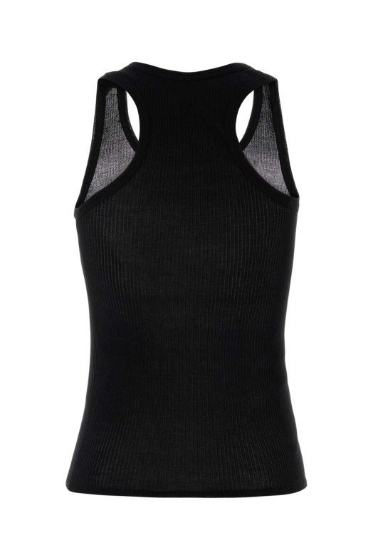 Black cotton Cendrea tank top Black THE ROW (10977K776)
