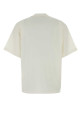 Ivory stretch linen Estavo t-shirt THE ROW (10989K758)