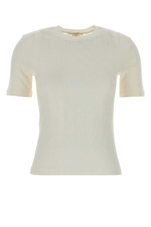 White cotton Etina t-shirt Beige THE ROW (10990K757)