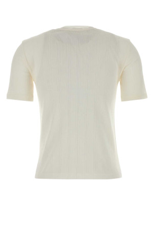 White cotton Etina t-shirt Beige THE ROW (10990K757)