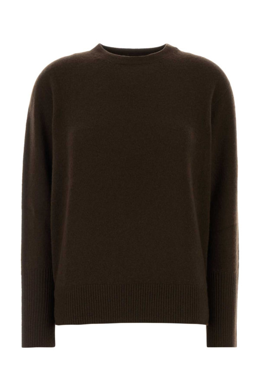 Dark brown cashmere Odelle sweater THE ROW (11086Y973)