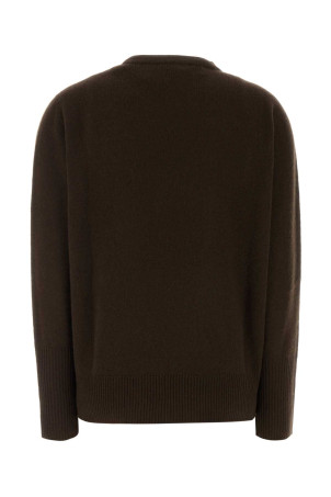 Dark brown cashmere Odelle sweater THE ROW (11086Y973)