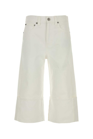 White denim capri pant White KHAITE (1182913W919)