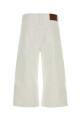 White denim capri pant White KHAITE (1182913W919)