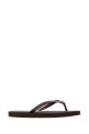 Темно-коричневые резиновые шлепанцы Kira синего цвета TORY BURCH (162307)