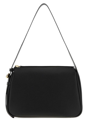 Black leather Romy shoulder bag TORY BURCH (177364)
