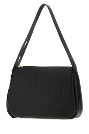 Black leather Romy shoulder bag TORY BURCH (177364)