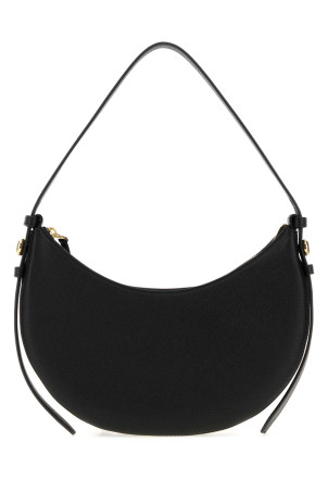 Black leather Romy shoulder bag TORY BURCH (178677)