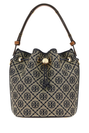 Сумка-ведро из канваса с вышивкой TORY BURCH (181372)