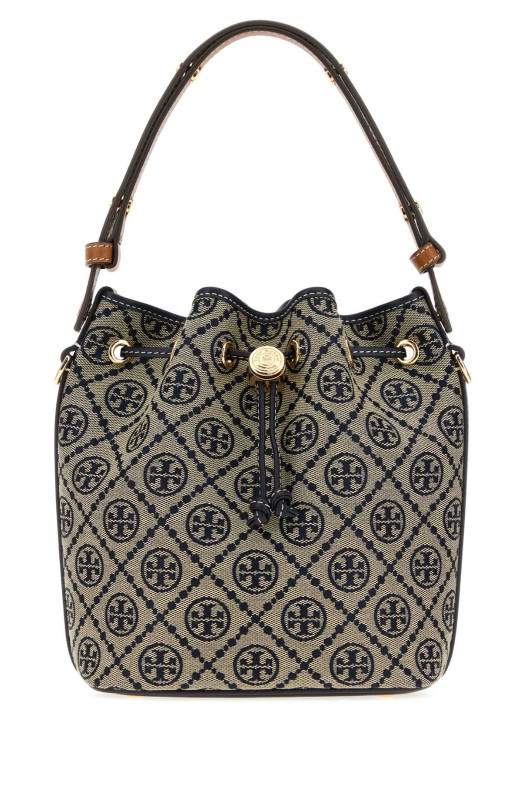 Сумка-ведро из канваса с вышивкой TORY BURCH (181372)
