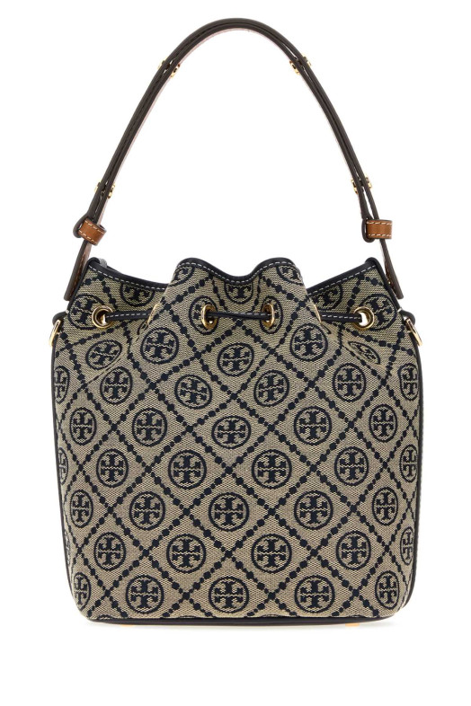 Сумка-ведро из канваса с вышивкой TORY BURCH (181372)