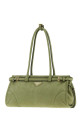 Green nabuk Prada Bonnie shoulder bag PRADA (1BA426VMOM2GB8)