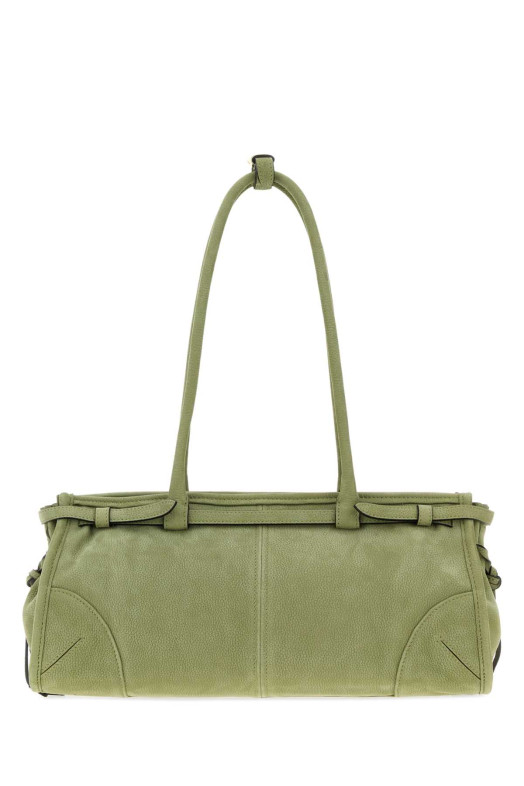 Green nabuk Prada Bonnie shoulder bag PRADA (1BA426VMOM2GB8)