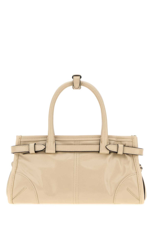 Мини-сумочка Prada Bonnie из кожи песочного цвета PRADA (1BA4862CYR)