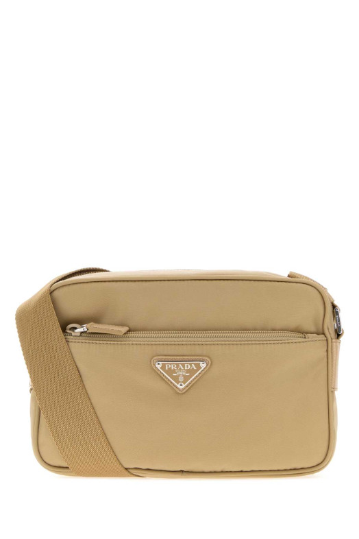 Beige Re-Nylon crossbody bag PRADA (1BC167VB1MRV44)