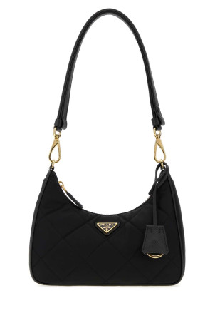 Black canvas mini Prada Re-Edition shoulder bag Black PRADA (1BC204VQOC2AOS)