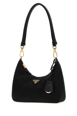Black canvas mini Prada Re-Edition shoulder bag Black PRADA (1BC204VQOC2AOS)