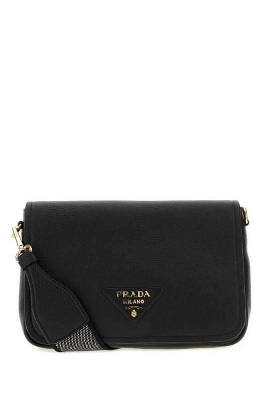 Black leather crossbody bag PRADA (1BD314V7NO2DKV)