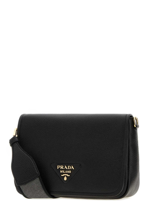 Black leather crossbody bag PRADA (1BD314V7NO2DKV)