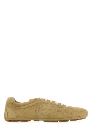 Beige suede Montecarlo sneakers PRADA (1E247OFDD10008)