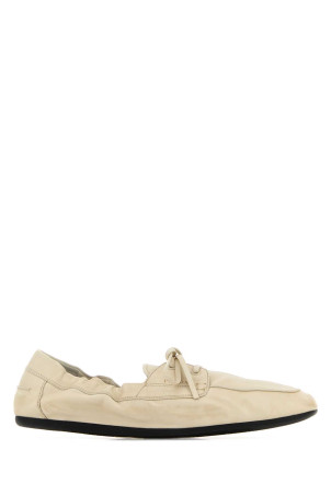 Ivory leather loafers PRADA (1E434OF005070)