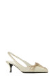 Ivory leather pumps PRADA (1I449OF055V69)