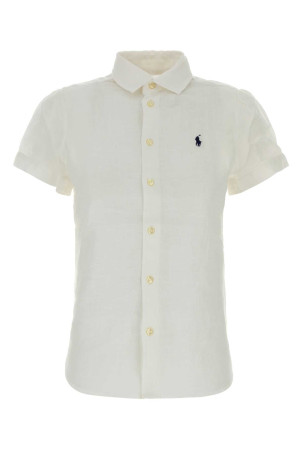 White linen shirt POLO RALPH LAUREN (211973366)