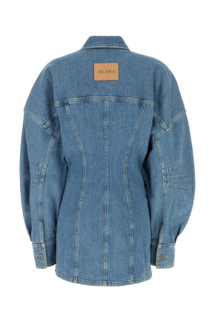 Stretch denim shirt dress THE ATTICO (260WCA00482DDS001AA)