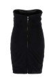 Black leather mini dress White THE ATTICO (260WCA00483LBT147AA)