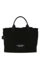 Черная холщовая сумка для покупок The Tote Bag от MARC JACOBS (2P5HTT007H03)