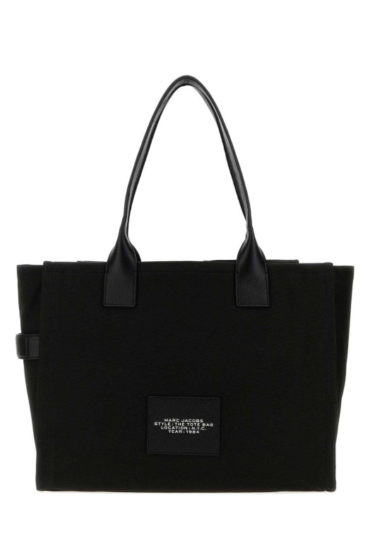 Черная холщовая сумка для покупок The Tote Bag от MARC JACOBS (2S4HTT005H03)
