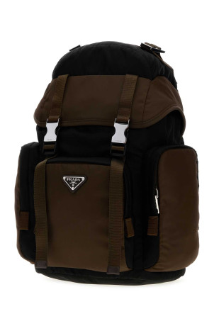 Two-tone Re-Nylon backpack PRADA (2VZ121VDOM2DMG)