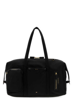 Black canvas In-Flight travel bag Black ANYA HINDMARCH (5050925149327)
