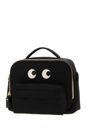 Black canvas Eyes handbag Black ANYA HINDMARCH (5050925193542)
